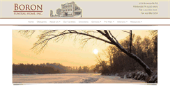 Desktop Screenshot of boronfuneralhome.com